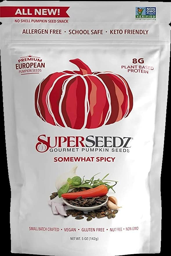 Somewhat Spicy Pumpkin Seeds