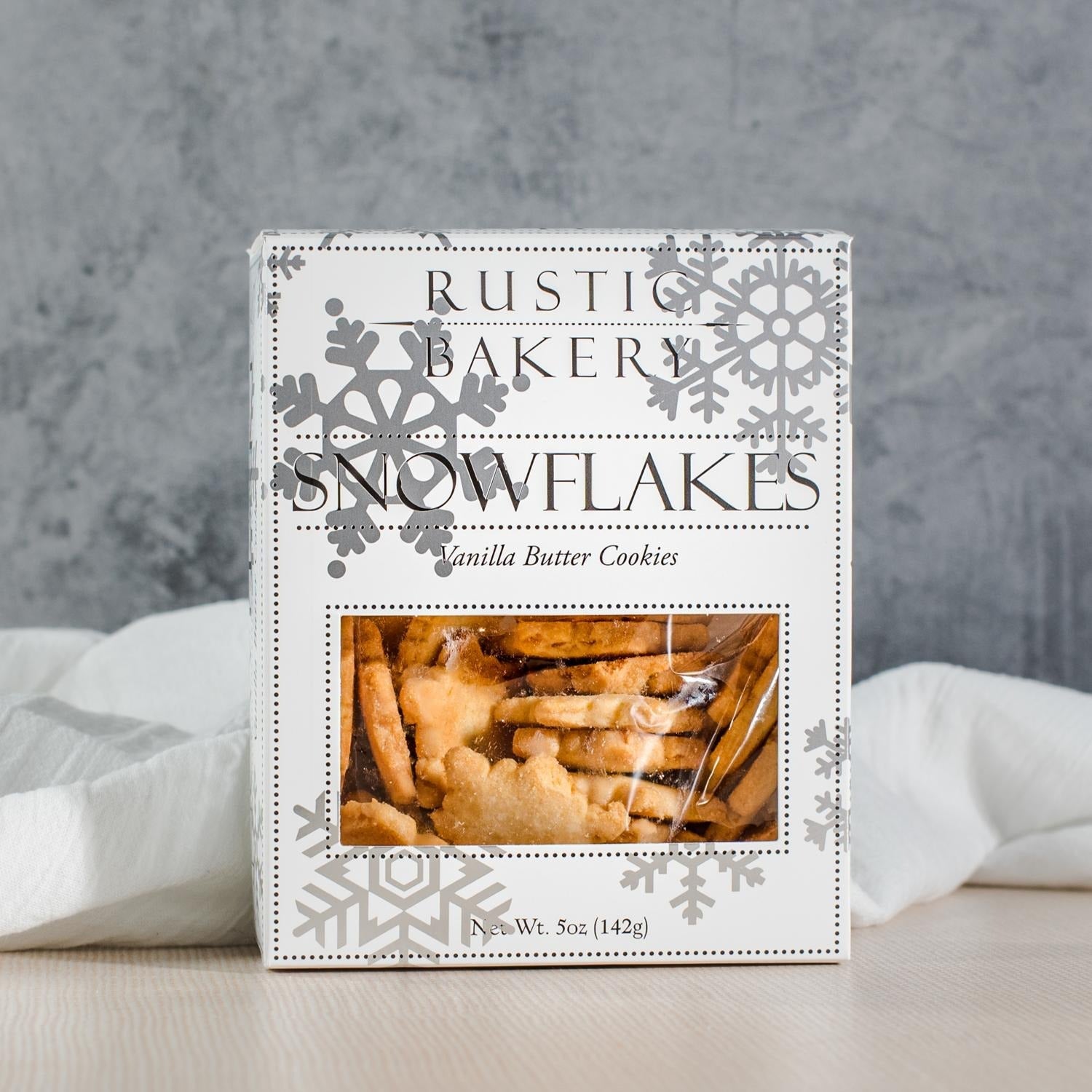 Snowflakes Vanilla Mini Cookies