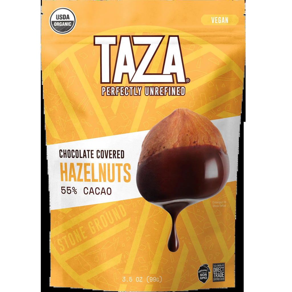 Organic Chocolate Covered Hazelnuts