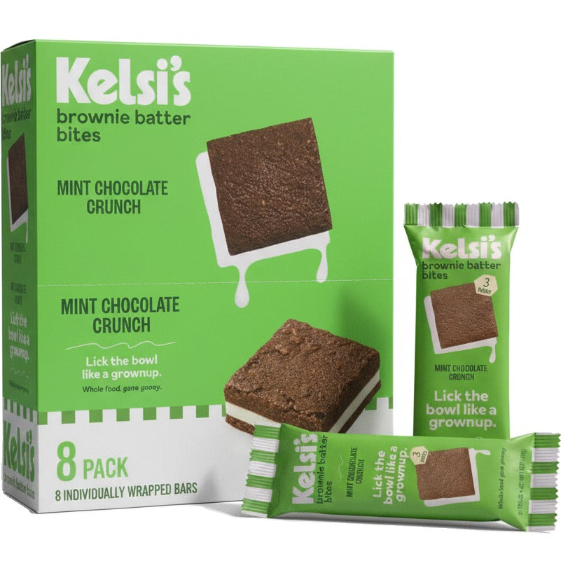 Mint Chocolate Crunch Brownie Batter Bites (8 Pack)