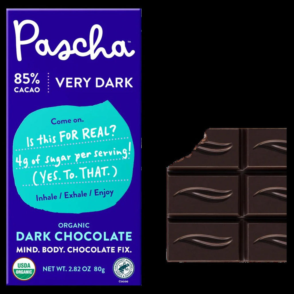 Organic Dark Chocolate Bar 85% Cacao
