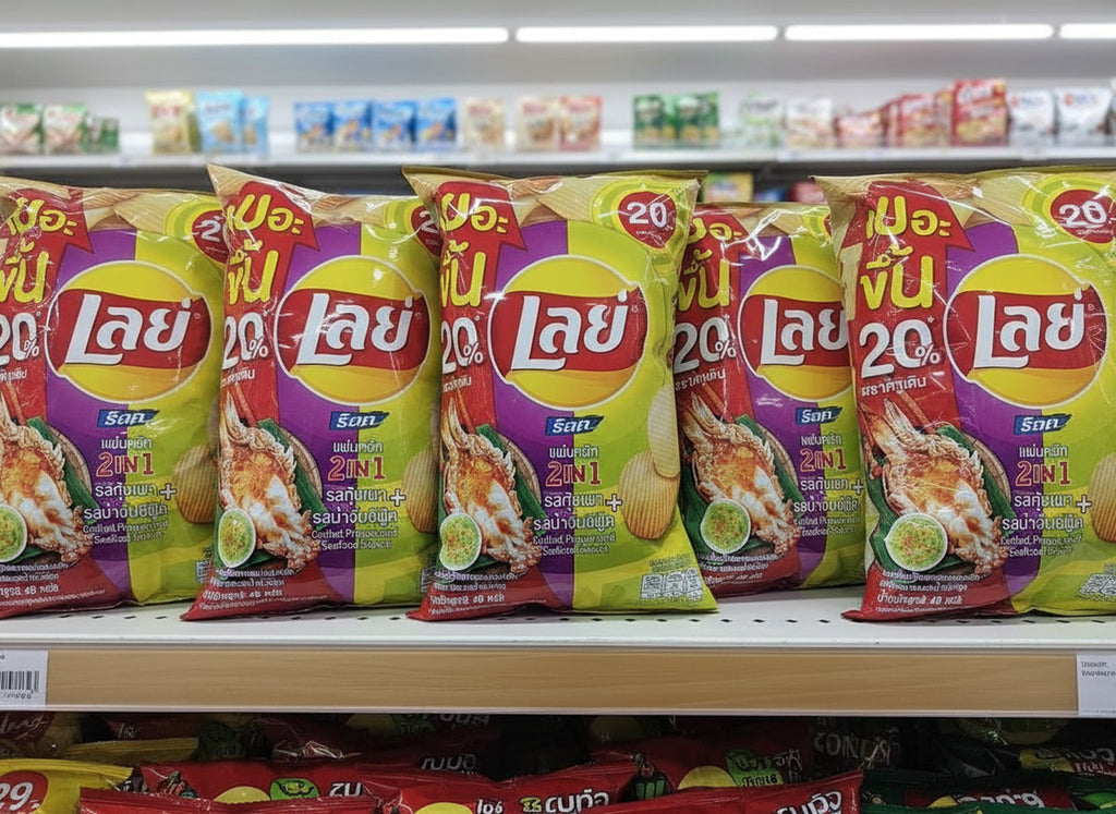 2in1 Grilled Prawn & Seafood Sauce Potato Chips - Thailand (6 CT)