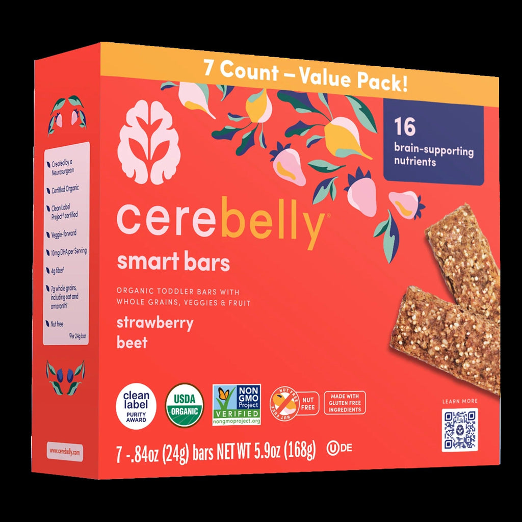 Organic Strawberry Beet Smart Snack Bars (5 CT)