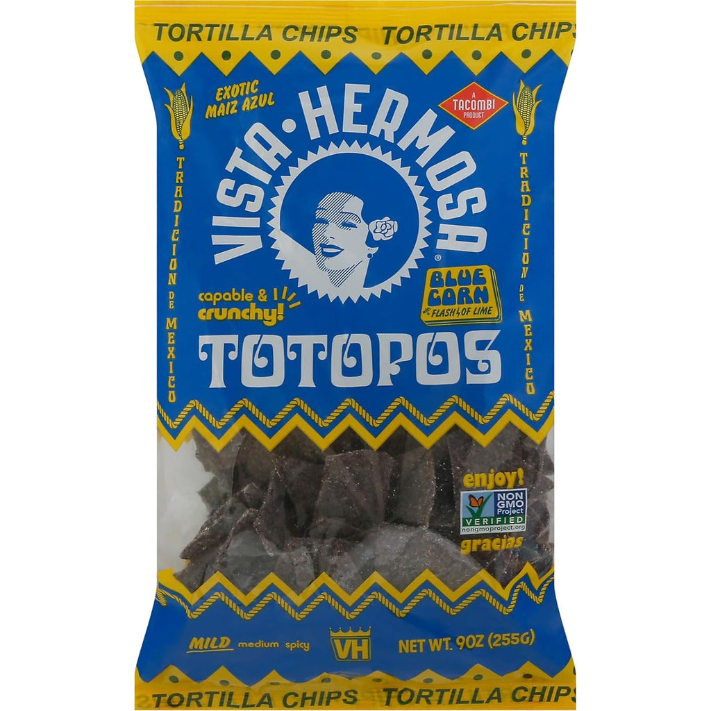 Blue Corn Totopos Tortilla Chips