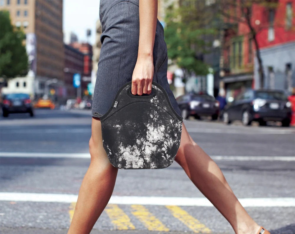 Gourmet Getaway B&W Tie Dye Lunch Bag