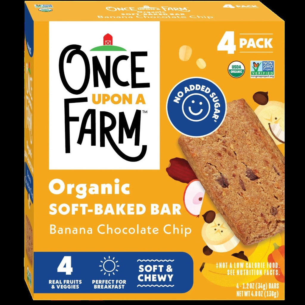 Baked Banana Chocolate Chip Bars (4 CT)