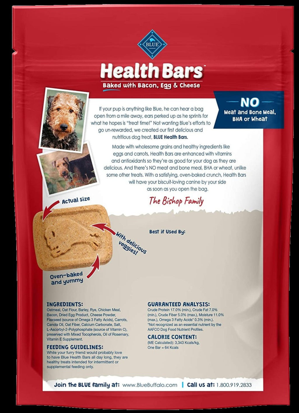 Biscuits Bacon Crunchy Dog Treats