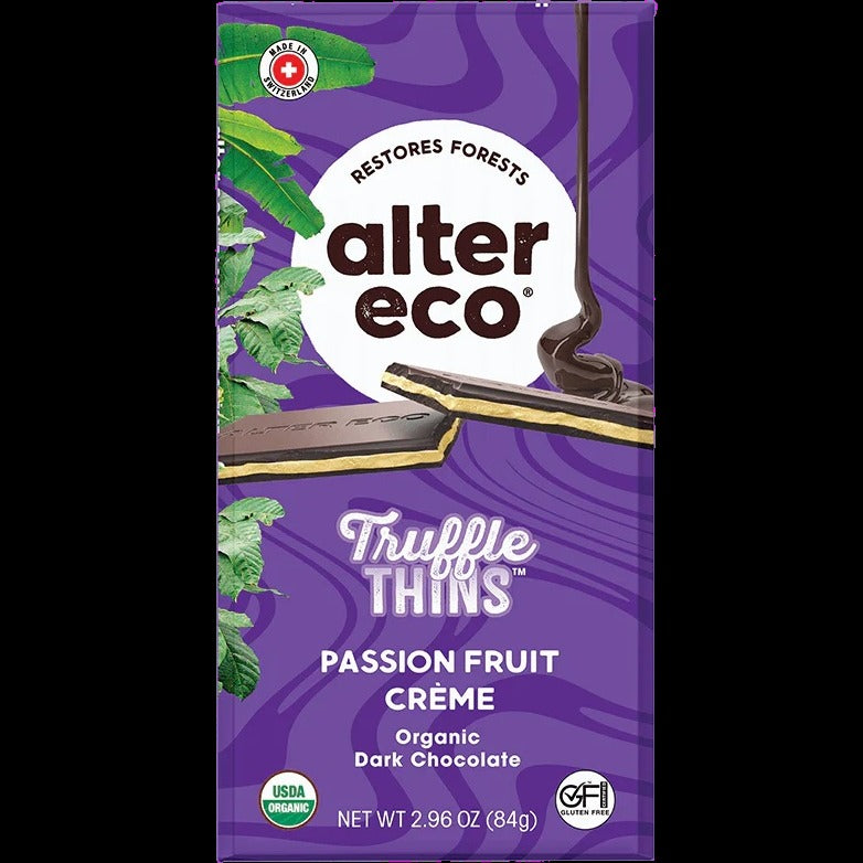 Passion Fruit Chocolate Truffle Thins