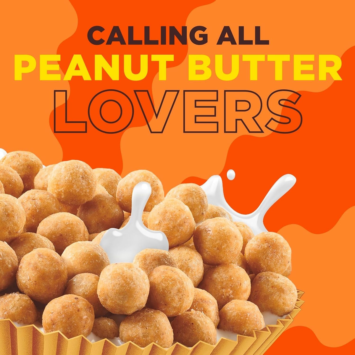Reeses Puffs Peanut Butter Lovers Cereal Mid Size