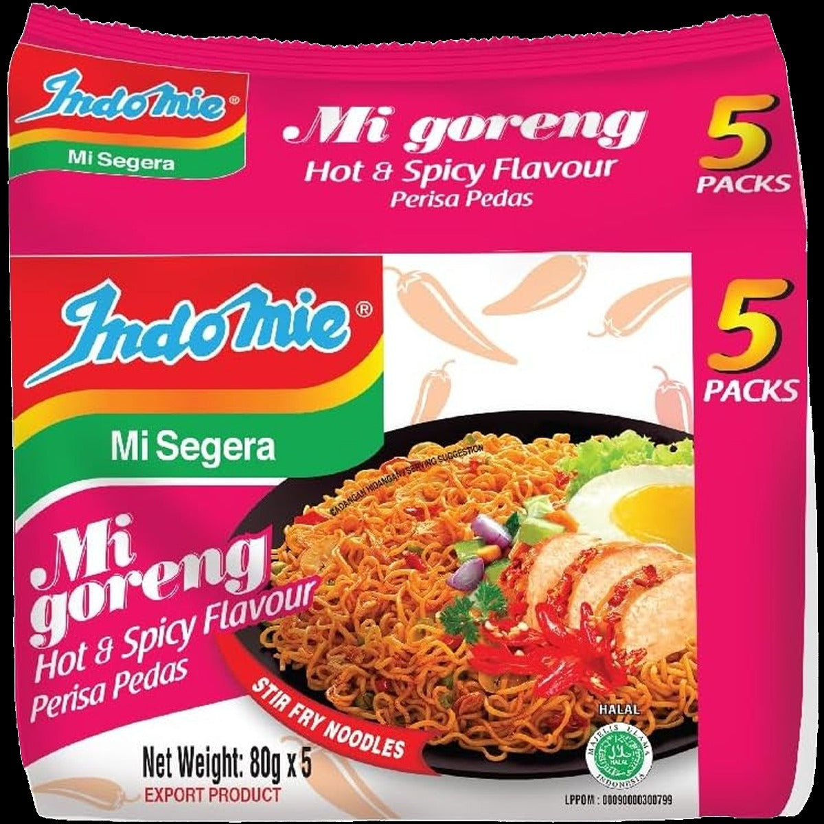 Hot & Spicy Instant Noodles (5 CT)
