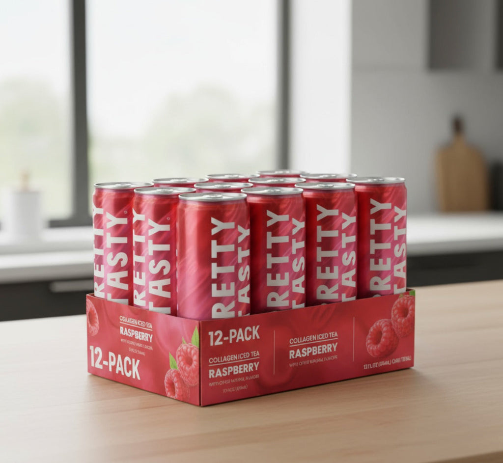 Collagen Iced Tea - Raspberry (12 Pack)