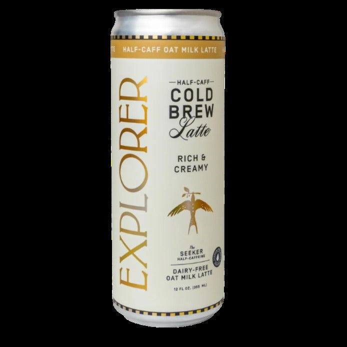 Oat Milk Cold Brew Latte - Half Caff