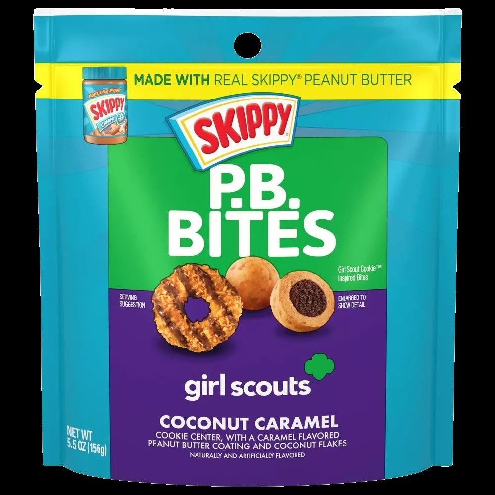 Peanut Butter Bites - Girl Scouts Coconut Caramel