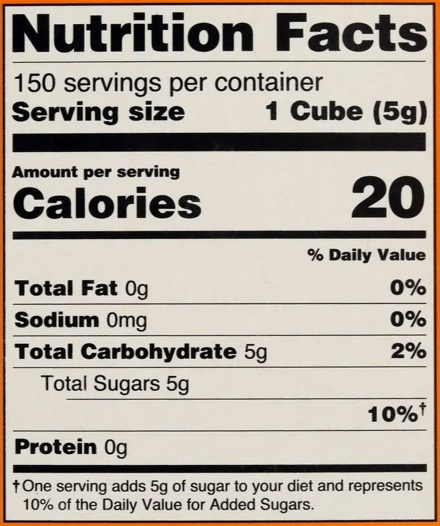 Brown Sugar Cubes