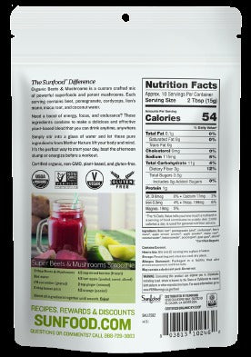 Beet Mushroom Powder