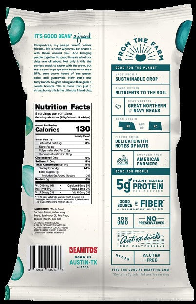 White Bean Tortilla Chips