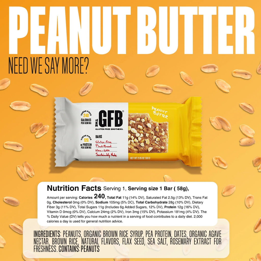 Peanut Butter Protein Bars (4 CT)