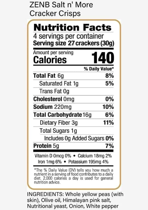 Cracker Crisps - Salt N' More