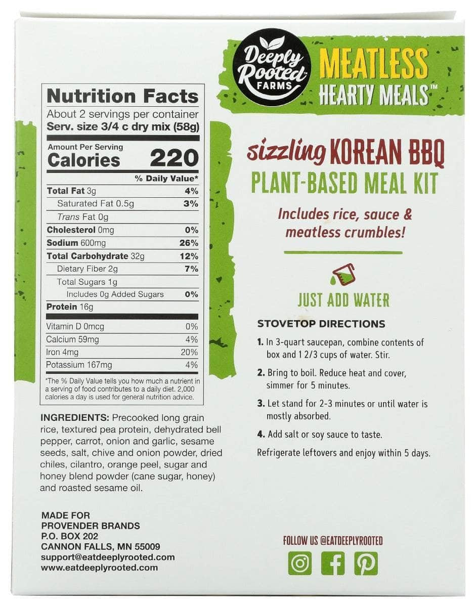 Sizzling Korean Bbq Rice Bowl