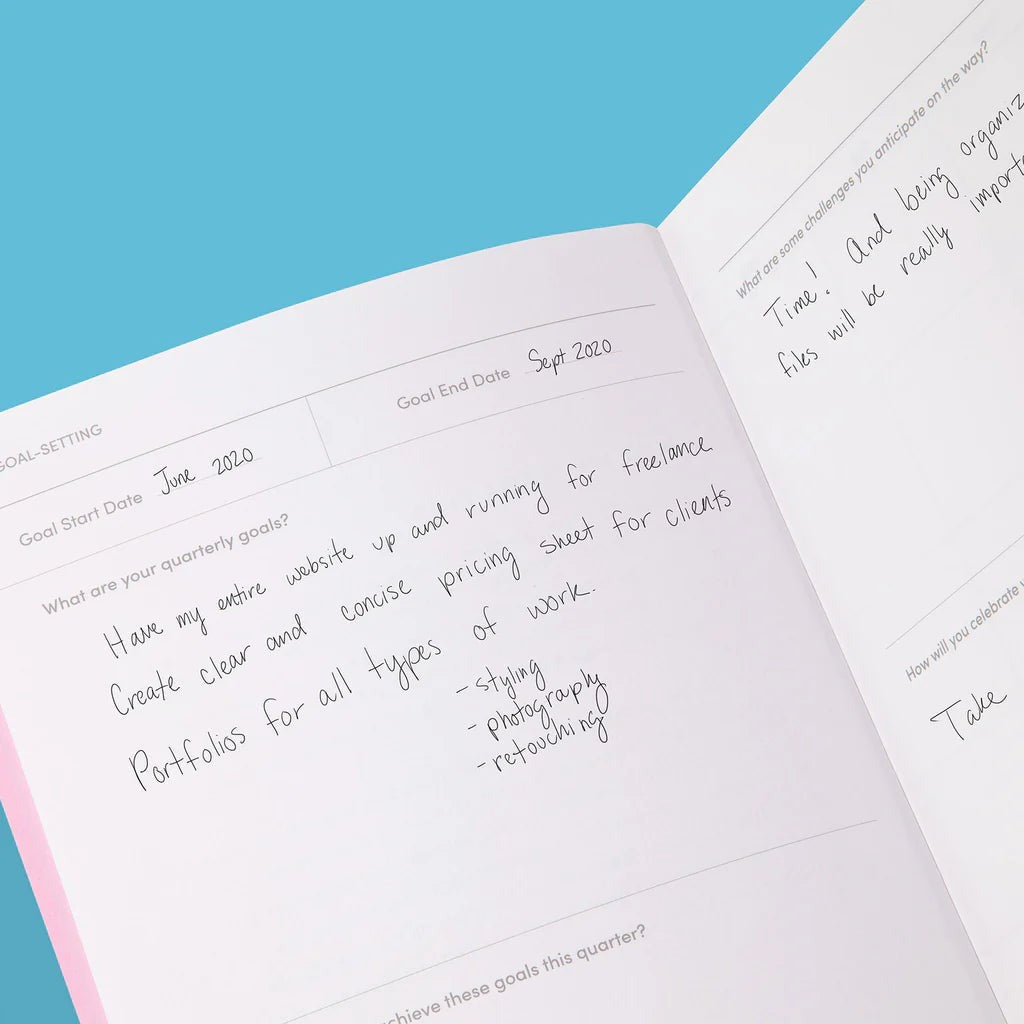Quarterly Planner - Red