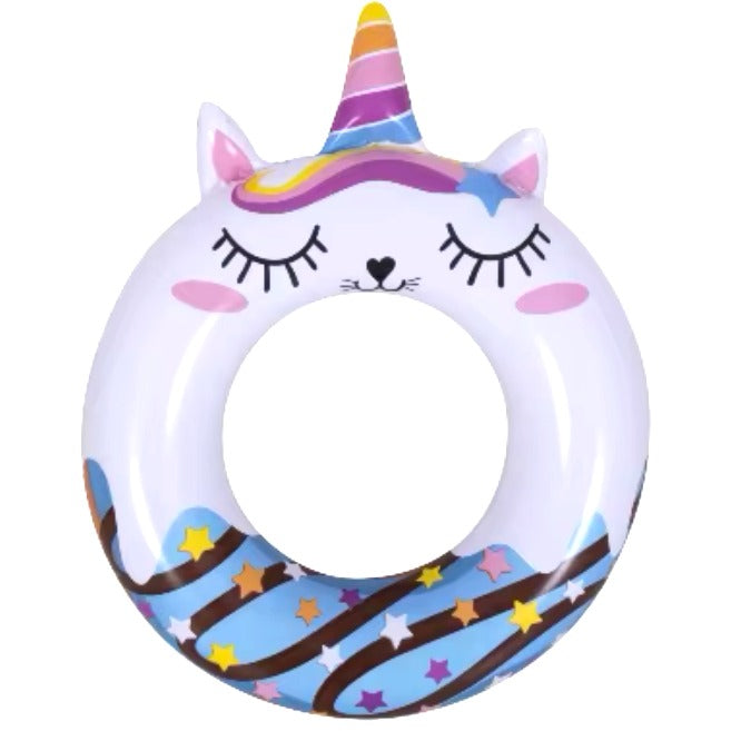 Inflatable Float Donut Ring - Unicorn