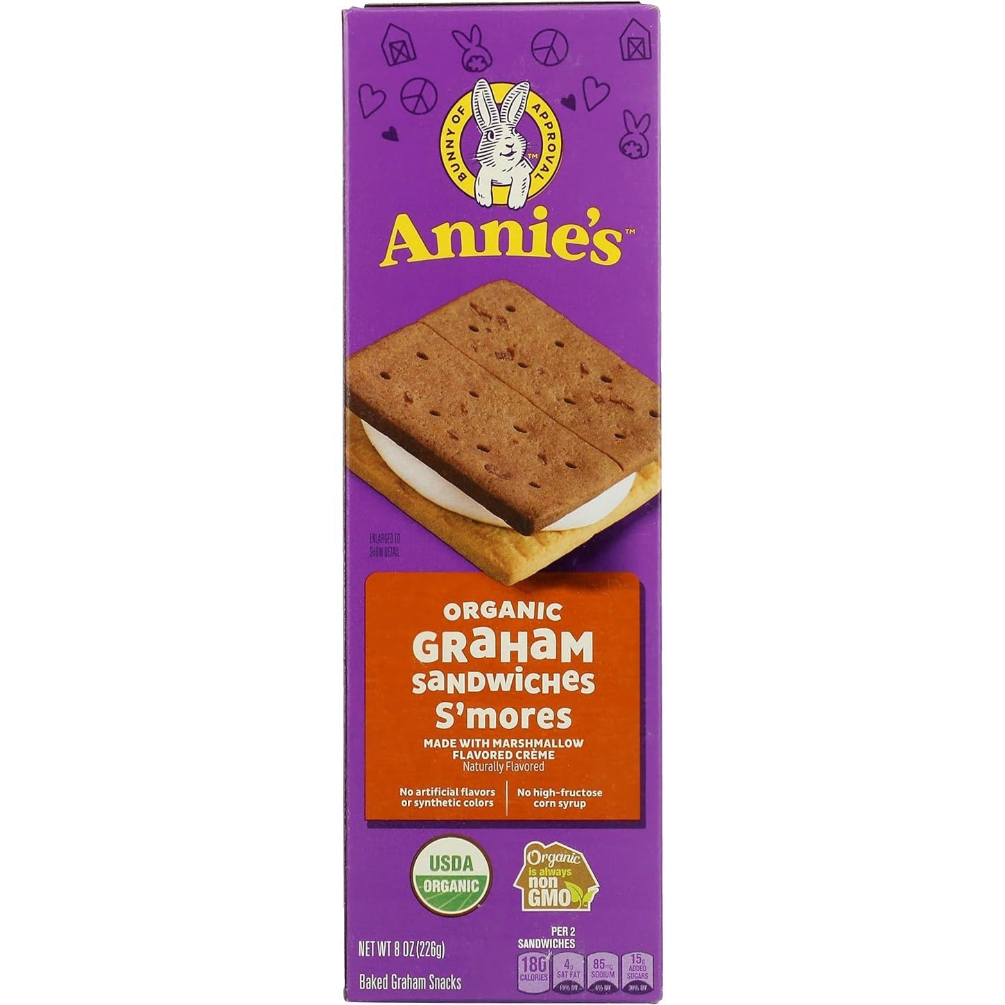 Organic S'mores Graham Sandwiches