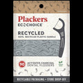 Ecochoice Activated Charcoal Recycled Dental Flossers (90 CT)