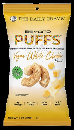 Vegan White Puff Cheddar