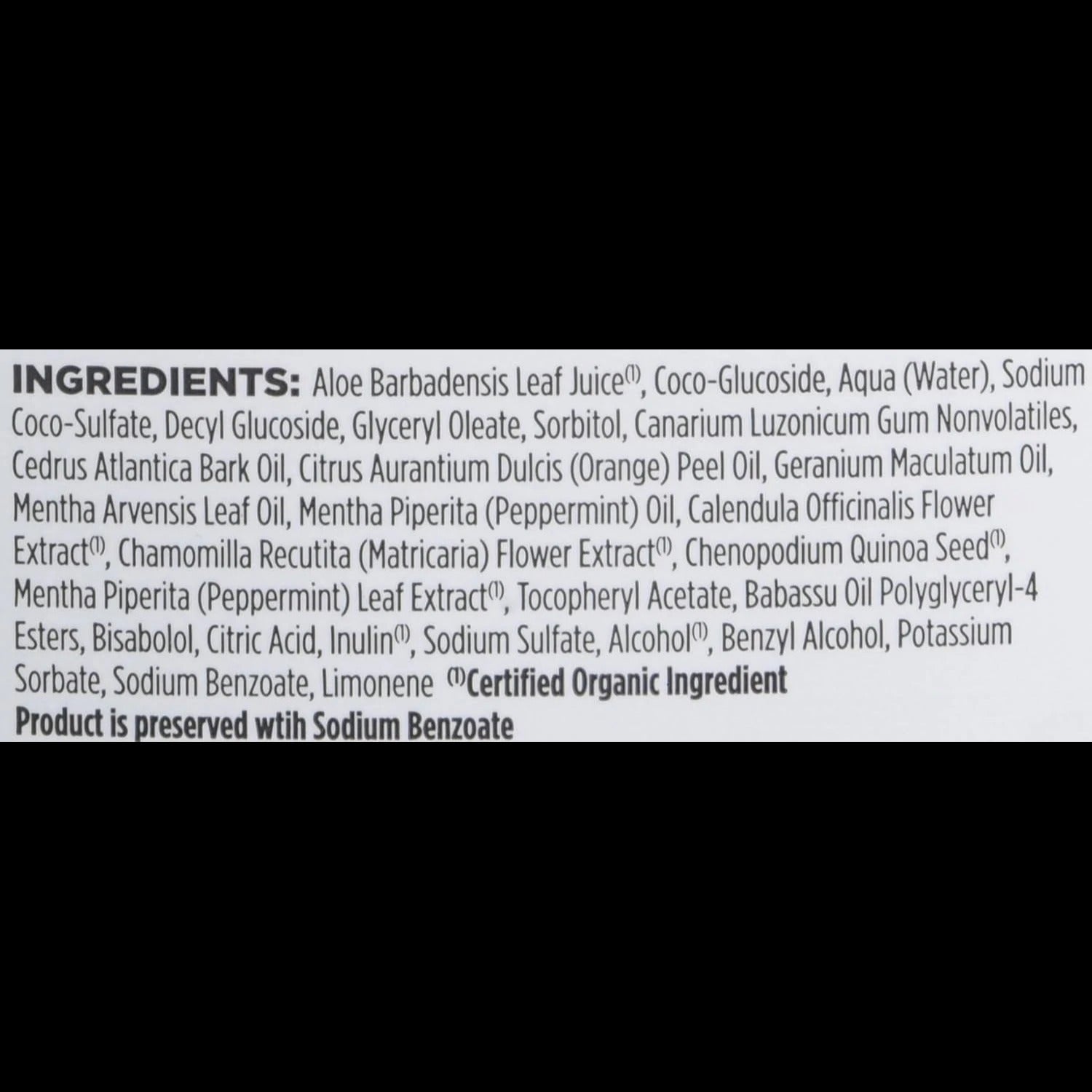 Strengthening Peppermint Shampoo
