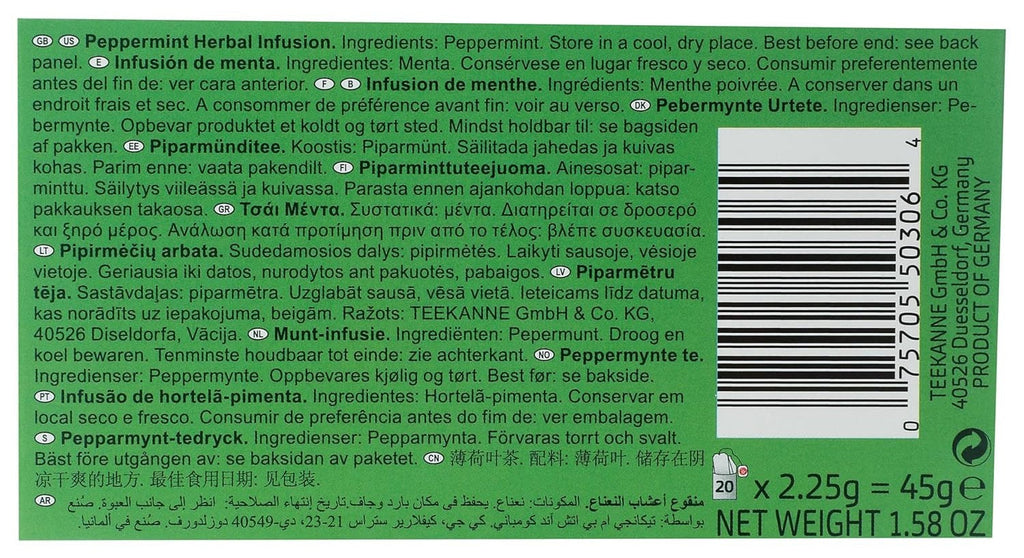 Peppermint Herbal Tea