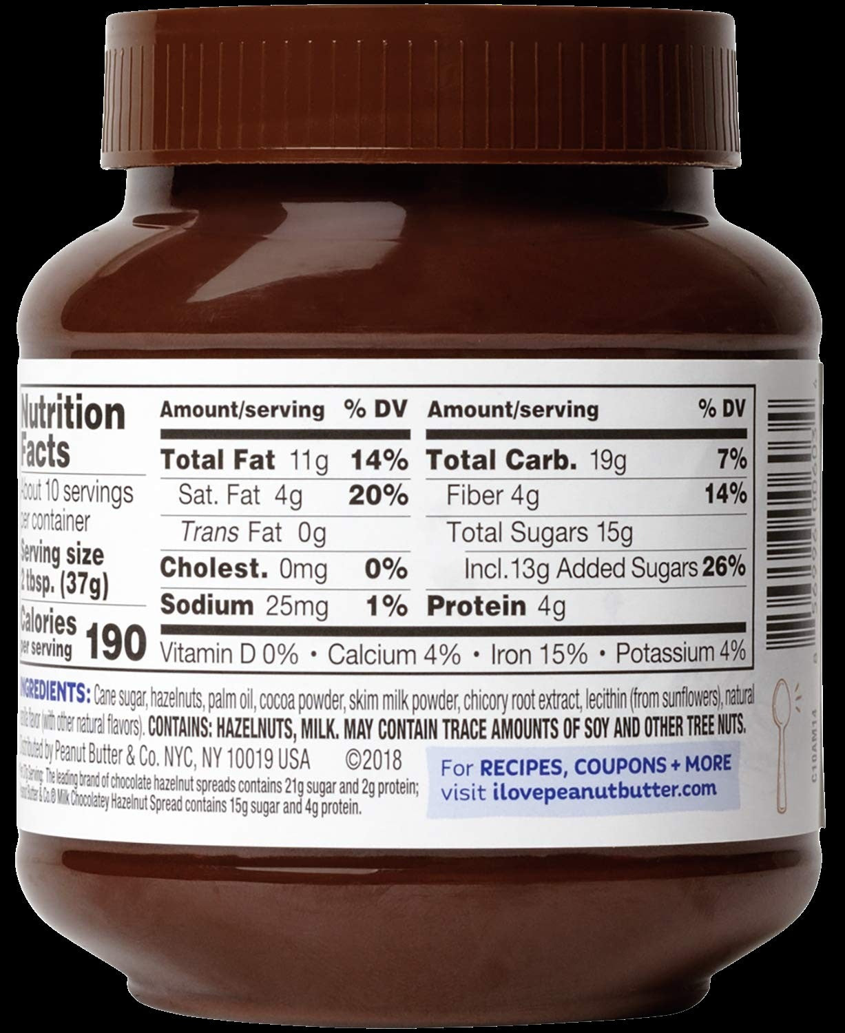Milk Chocolatey Hazelnut Spread