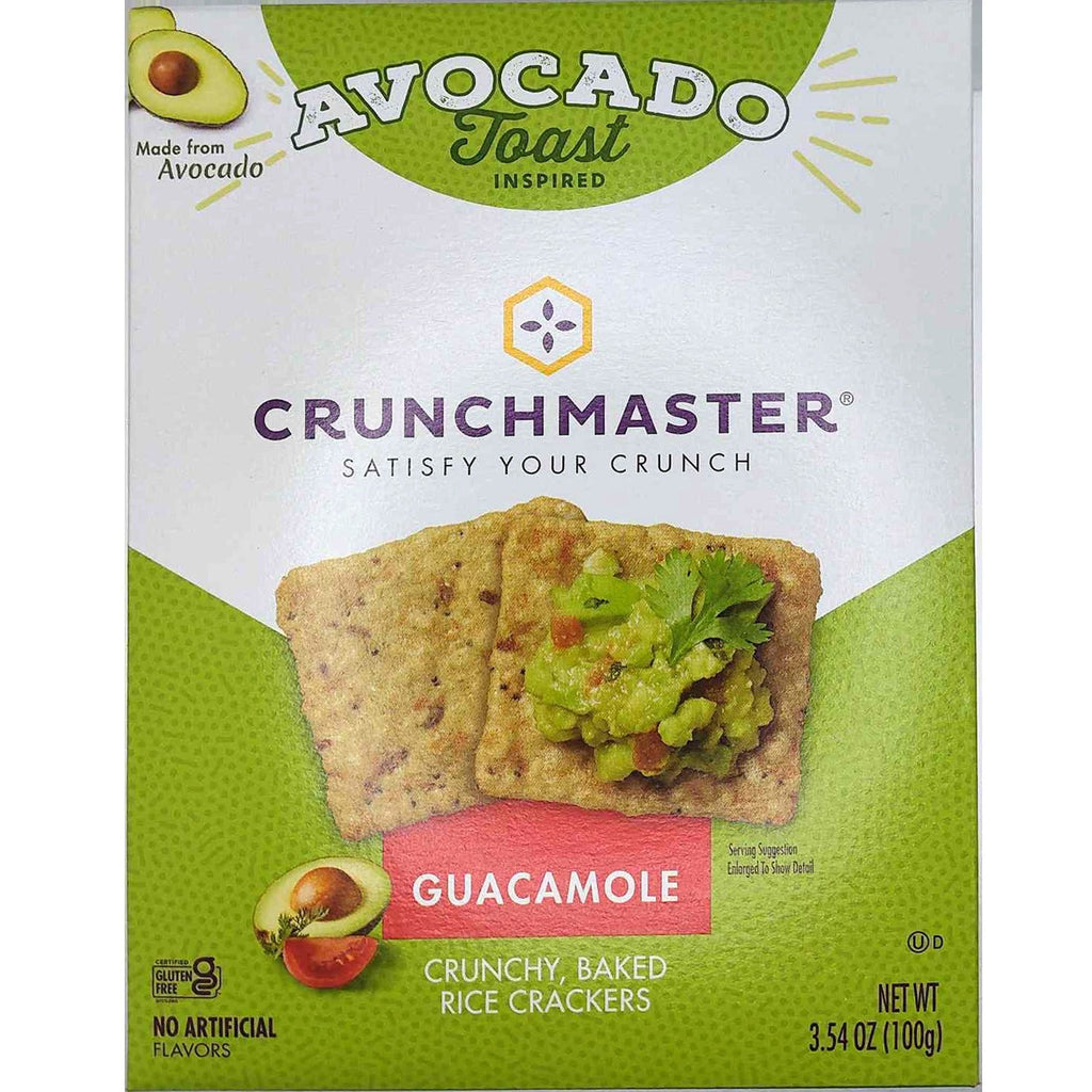 Guacamole Avocado Toast Crackers