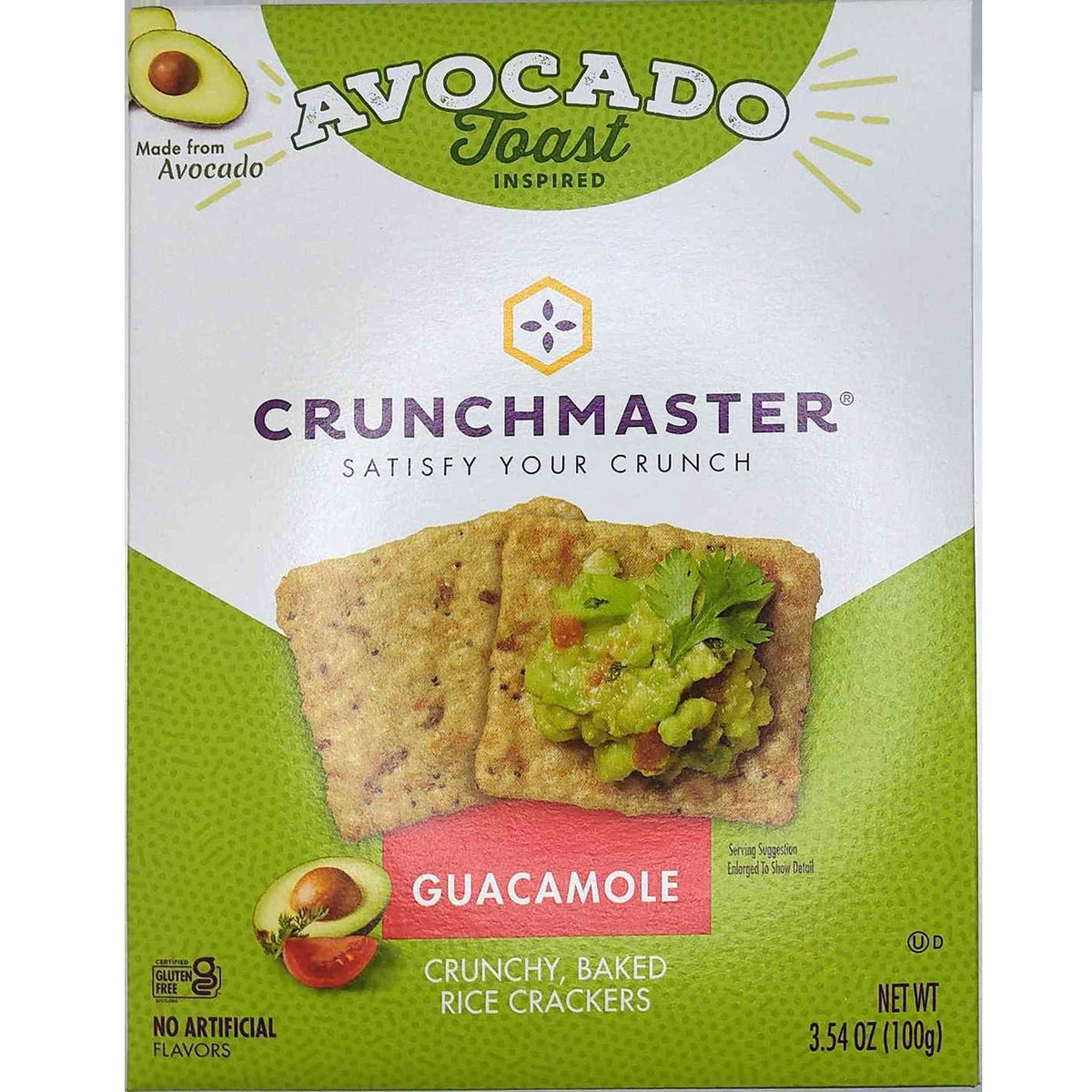 Guacamole Avocado Toast Crackers