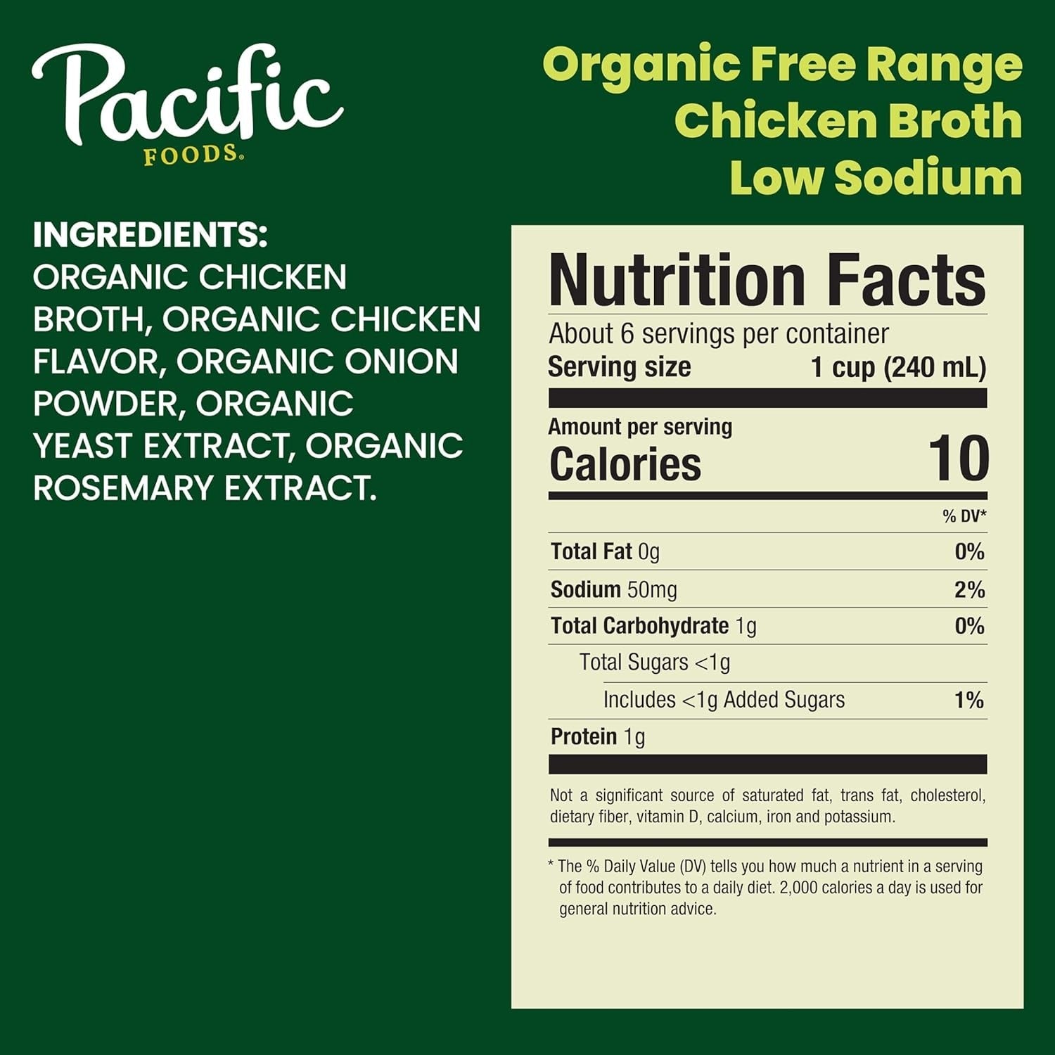 Low Sodium Organic Chicken Broth