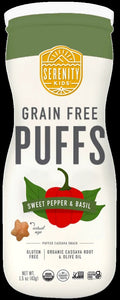 Veggie Sweet Pepper Basil Grain Free Puffs