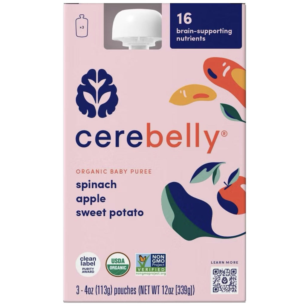 Spinach Apple Sweet Potato Baby Puree (3 CT)