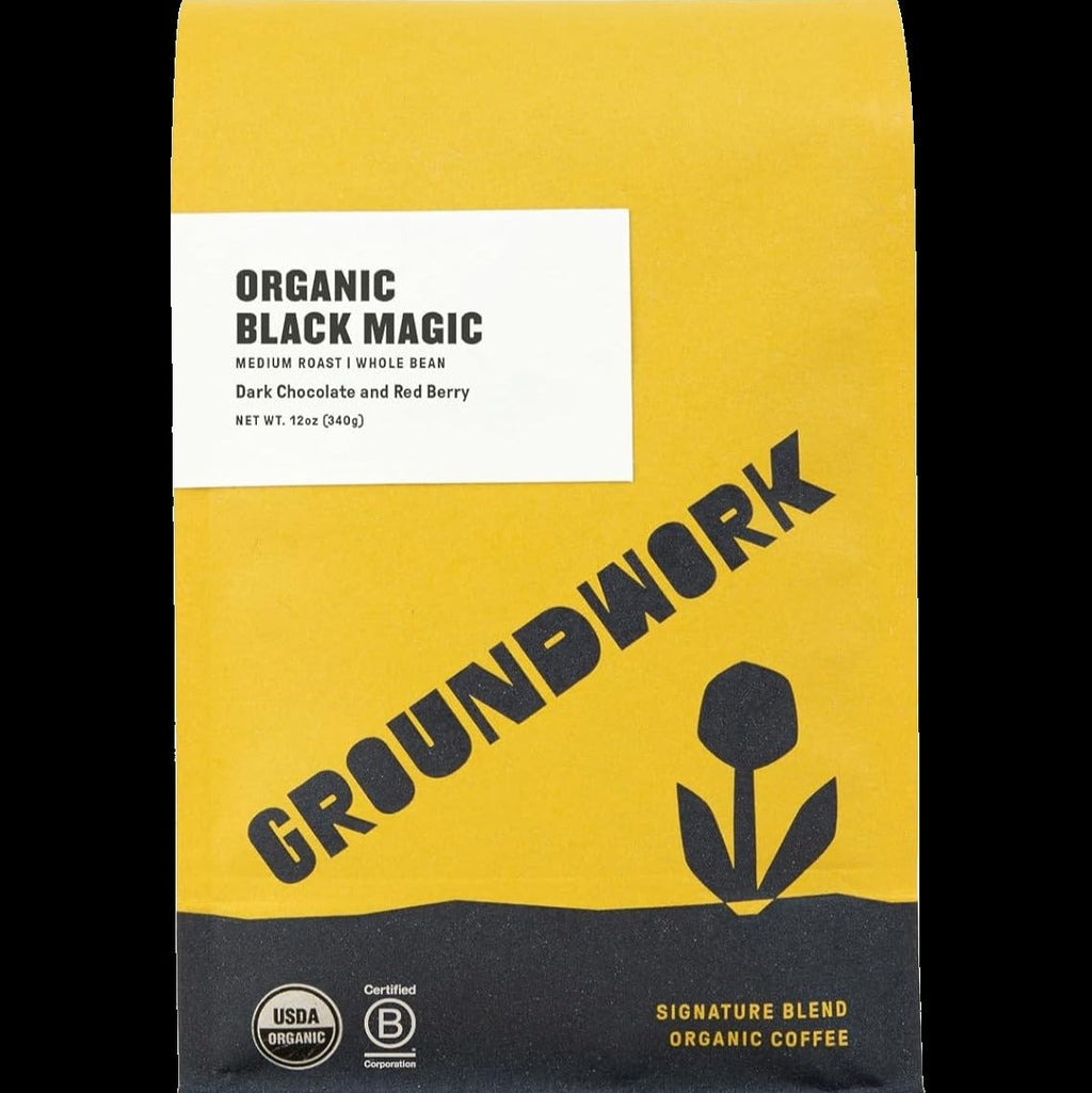 Organic Black Gold Whole Bean Dark Roast Coffee
