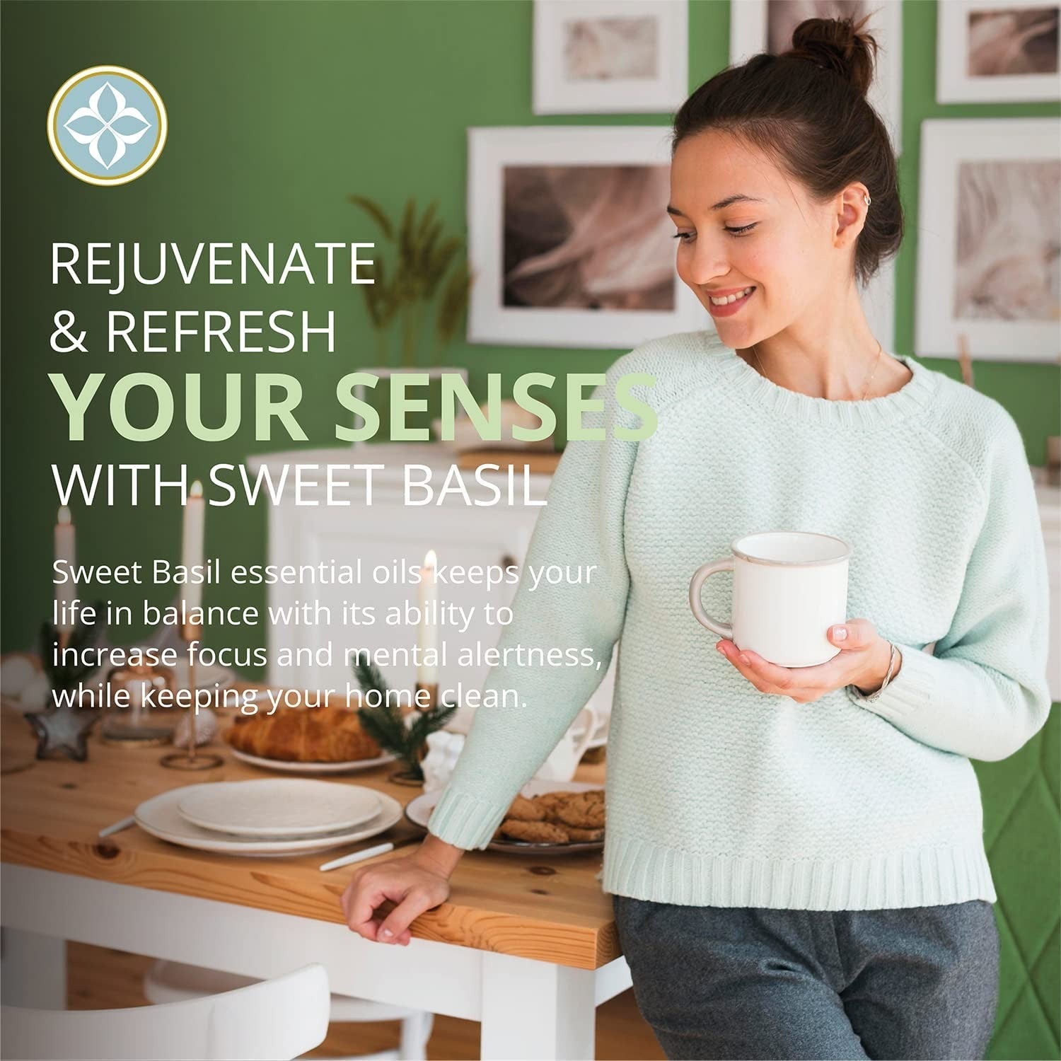 Sweet Basil Scented Dish Soap