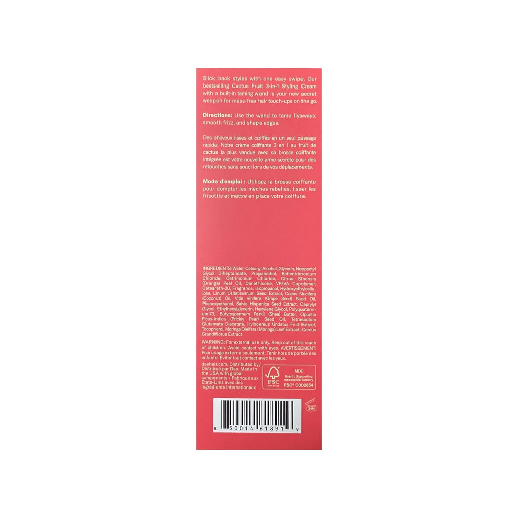 Cactus Fruit 3-in-1 Styling Cream With Taming Wand