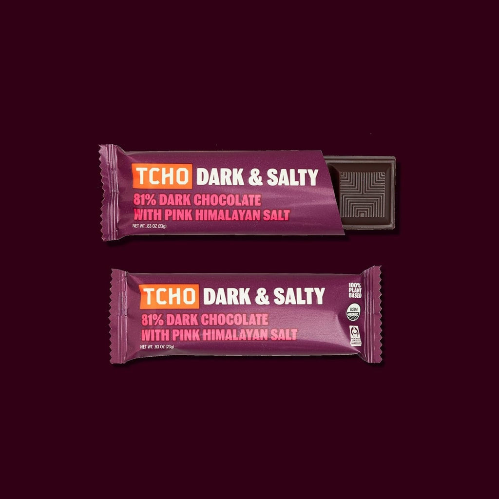 Dark & Salty Chocolate Bar (18 Pack)