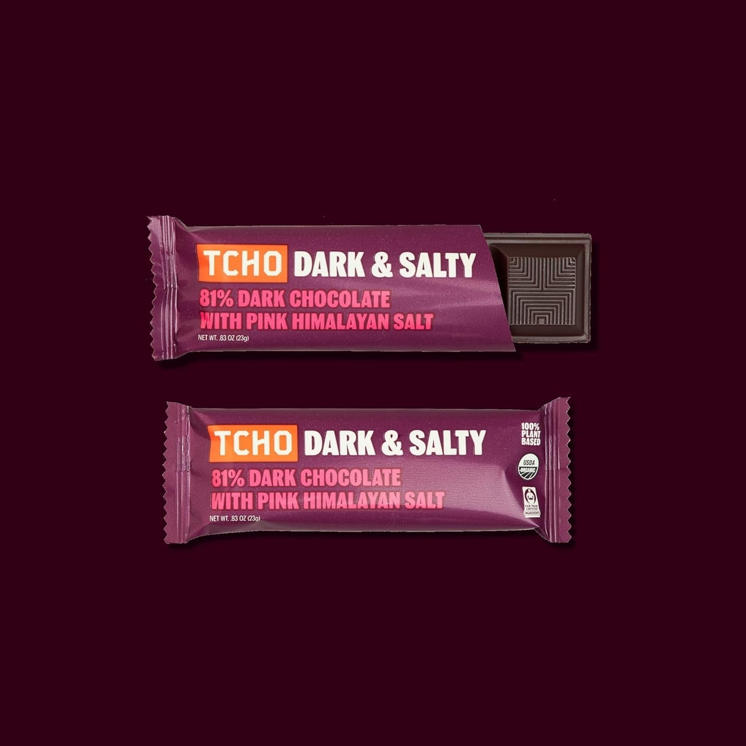 Dark & Salty Chocolate Bar (18 Pack)