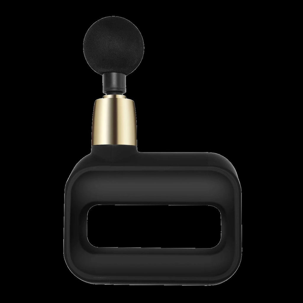 Gentle Massage Gun w/ 4 Interchangable Heads-Black