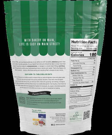 Gluten Free Rolled Oats Cereal