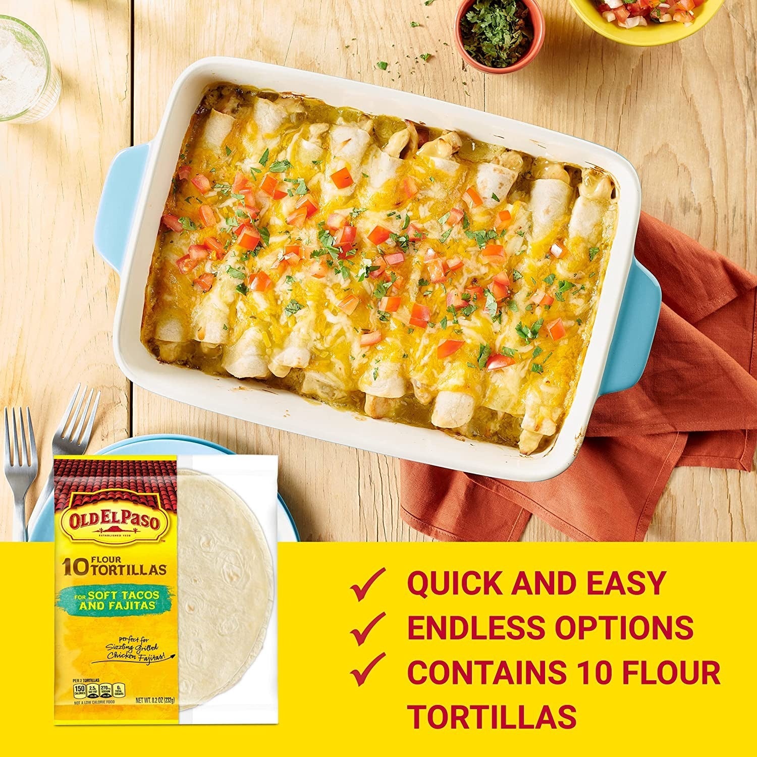 Soft Flour Tortillas (10 CT)