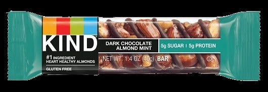 Dark Chocolate Almond Mint Bar (12 CT)