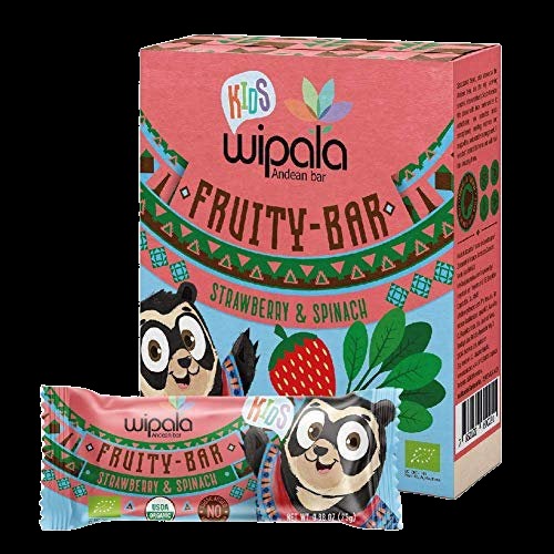 Kids Bar Strawberry & Spinach (12x.88oz)