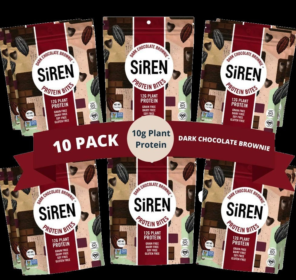 Dark Chocolate Brownie Protein Bites (10 Pack)