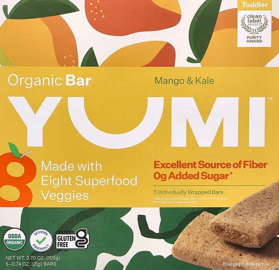 Mango and Kale Bar