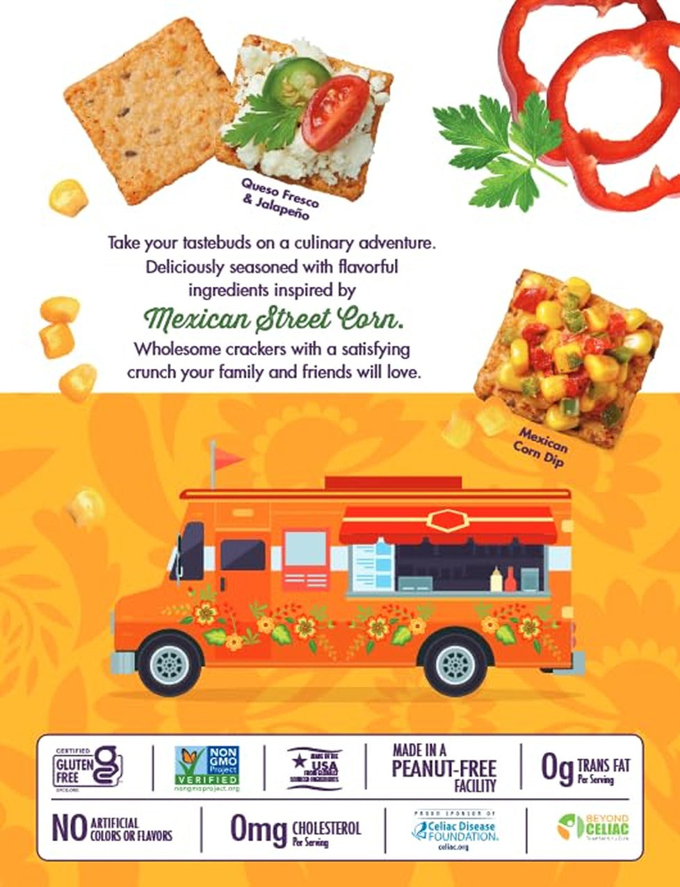 Mexican Street Corn Crackers