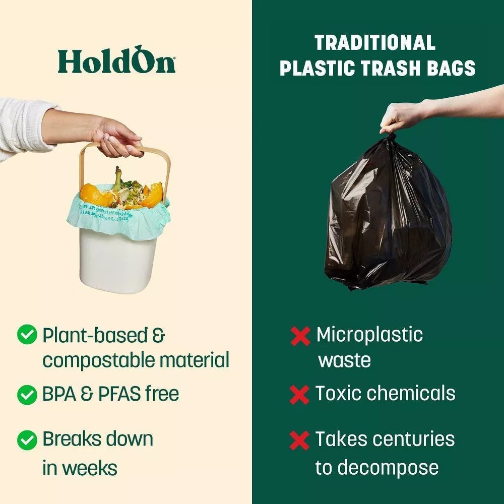 Compostable Small Space 4 Gal Trash Bags (30 CT)